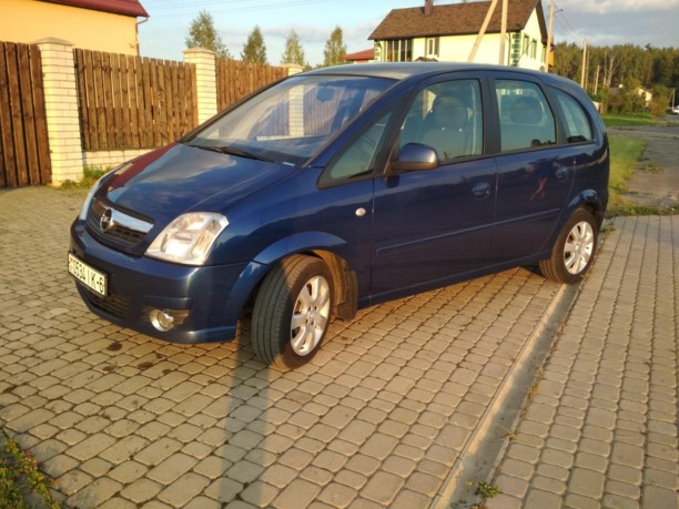 Opel Meriva I · Рестайлинг, 2008 г.