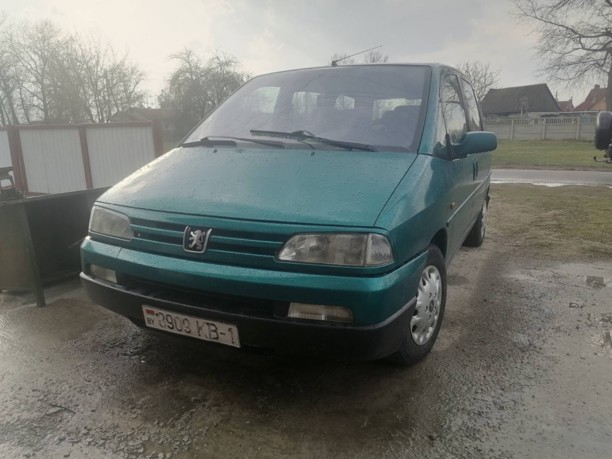 Peugeot 806 221, 5 мест, 1996 г.