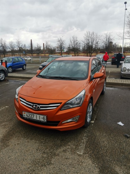 Hyundai Solaris I · Рестайлинг, 2014 г.