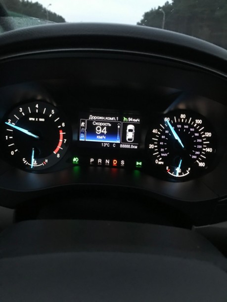Ford Fusion USA II · Рестайлинг, 2017 г.