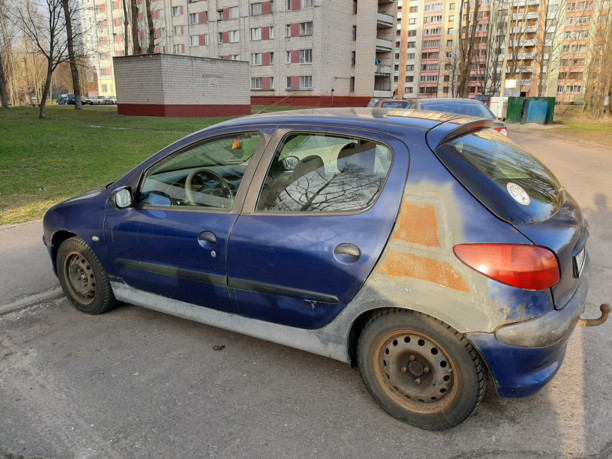 Peugeot 206 I, 1999 г.