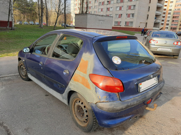 Peugeot 206 I, 1999 г.