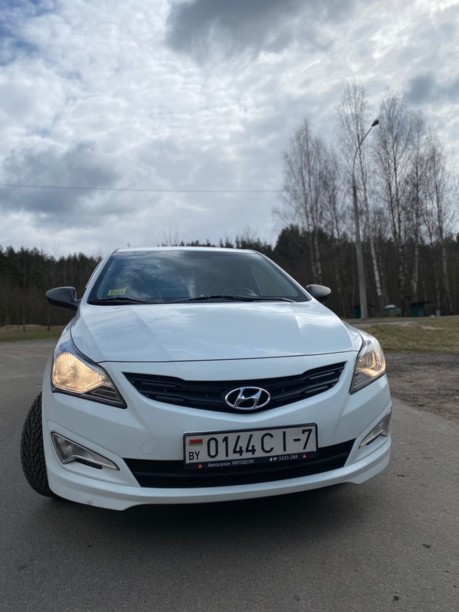 Hyundai Solaris I · Рестайлинг, 2014 г.