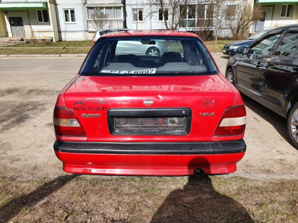 Nissan Sunny N14, 1993 г.