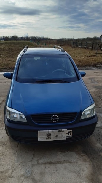 Opel Zafira A, 7 мест, 2001 г.