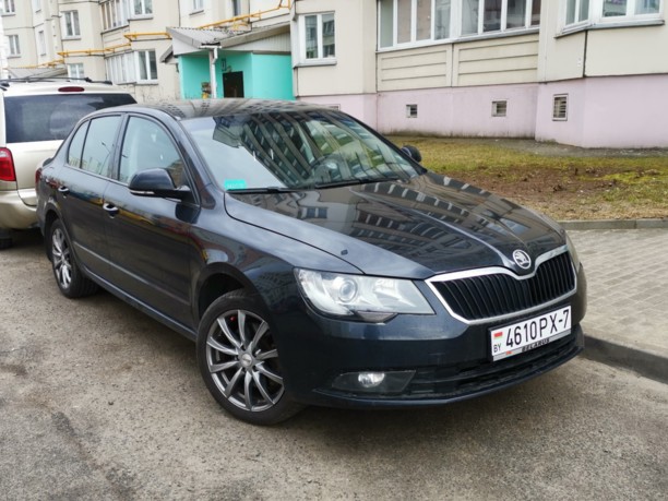 Skoda Superb II · Рестайлинг, 2014 г.