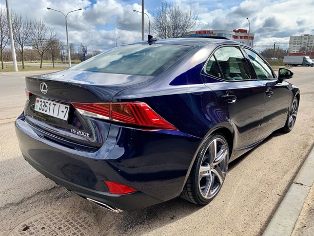 Lexus IS III · Рестайлинг, 2017 г.