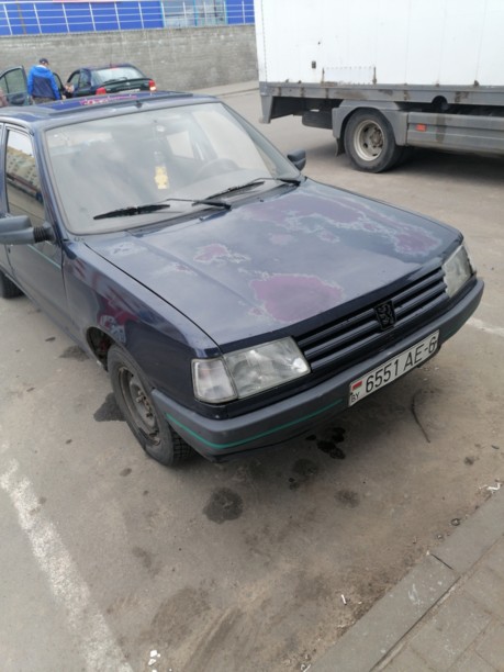 Peugeot 309 I · Рестайлинг, 1992 г.