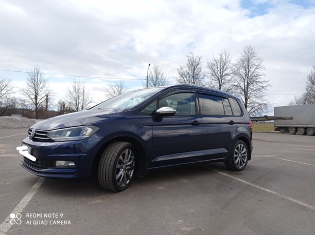 Volkswagen Touran III, 5 мест, 2016 г.