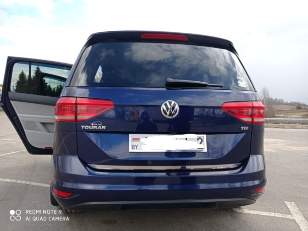 Volkswagen Touran III, 5 мест, 2016 г.
