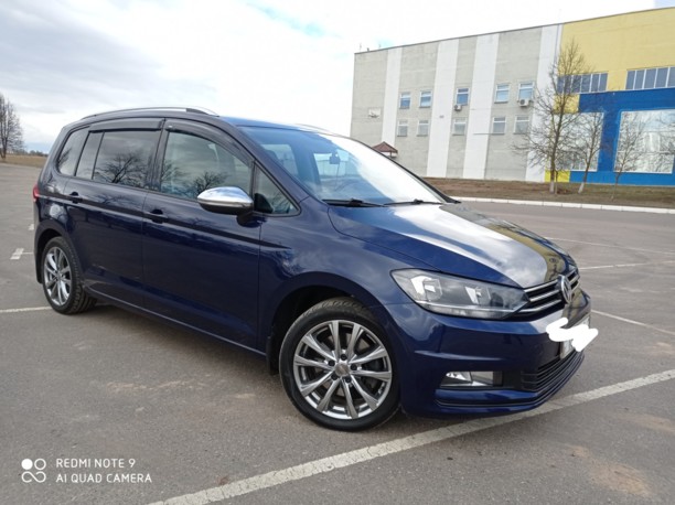 Volkswagen Touran III, 5 мест, 2016 г.