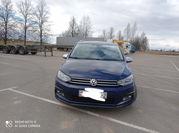 Volkswagen Touran III, 5 мест, 2016 г.
