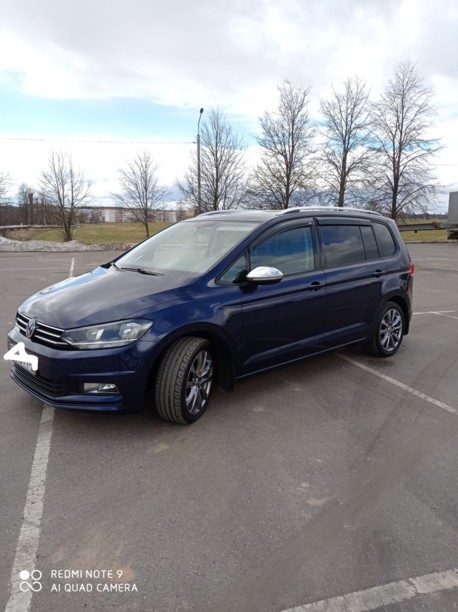 Volkswagen Touran III, 5 мест, 2016 г.
