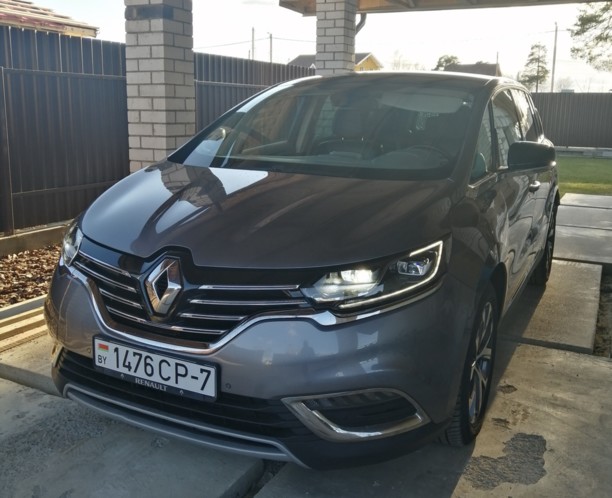 Renault Espace V, 5 мест, 2016 г.