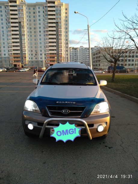 Kia Sorento I, 5 мест, 2004 г.