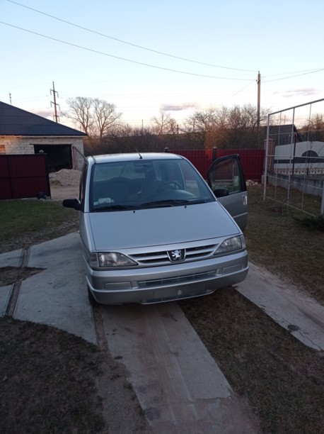 Peugeot 806 221 · Рестайлинг, 7 мест, 1999 г.