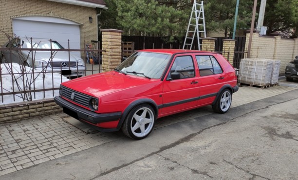 Volkswagen Golf II, 1989 г.