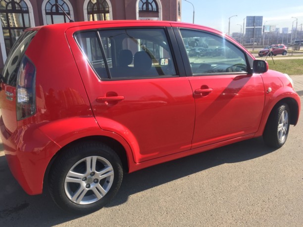 Daihatsu Sirion II · Рестайлинг, 2009 г.