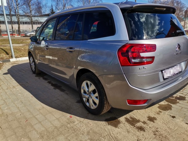 Citroen C4 Grand Picasso II · Рестайлинг, 7 мест, 2017 г.