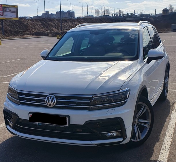 Volkswagen Tiguan II, 2018 г.