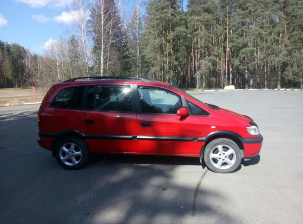 Opel Zafira A, 7 мест, 2001 г.