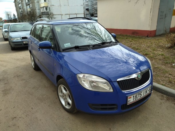 Skoda Fabia 5J, 2009 г.