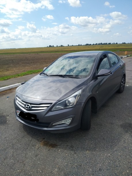 Hyundai Solaris I · Рестайлинг, 2014 г.