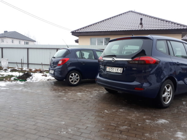 Opel Zafira C, 5 мест, 2015 г.