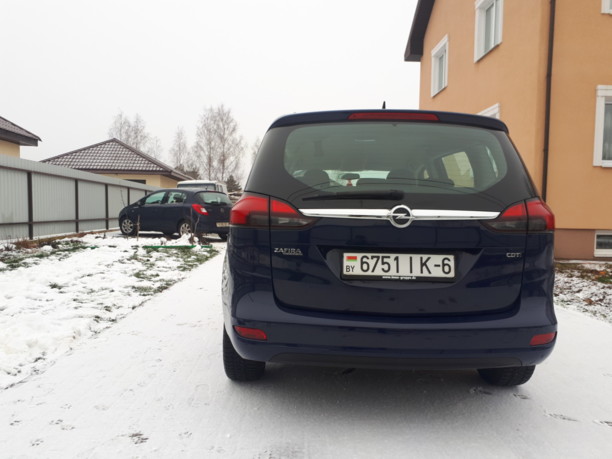 Opel Zafira C, 5 мест, 2015 г.
