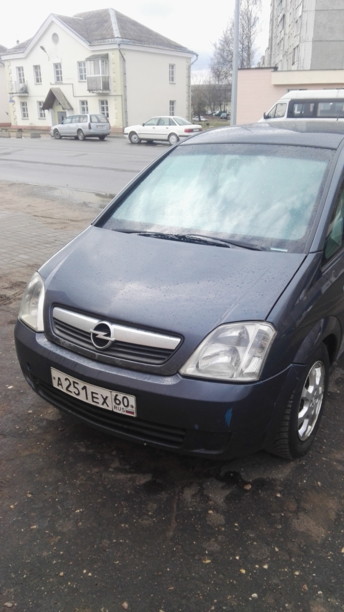 Opel Meriva I · Рестайлинг, 2008 г.
