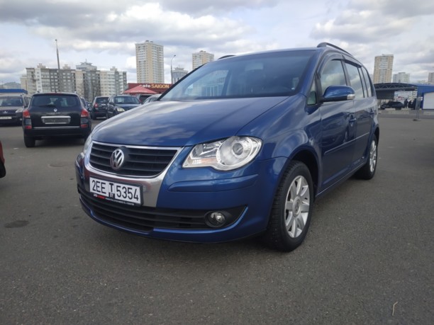 Volkswagen Touran I · Рестайлинг, 5 мест, 2008 г.