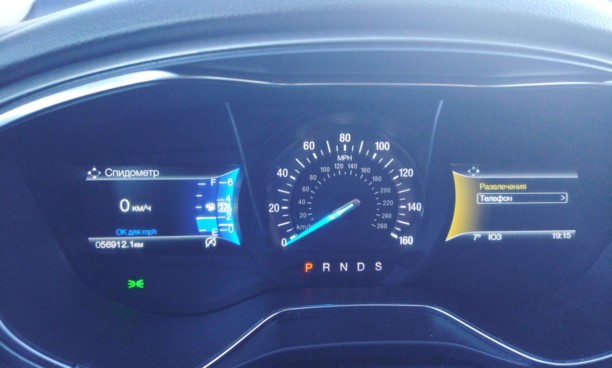 Ford Fusion USA II · Рестайлинг, 2017 г.