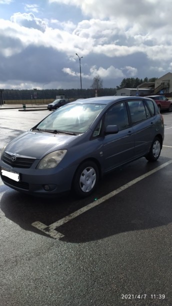 Toyota Corolla Verso I (E110), 5 мест, 2002 г.
