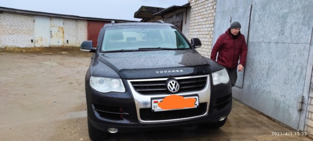 Volkswagen Touareg I · Рестайлинг, 2008 г.