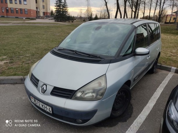 Renault Espace IV, 5 мест, 2003 г.