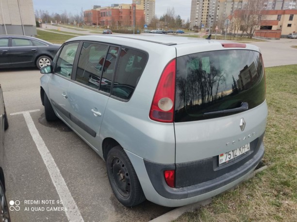 Renault Espace IV, 5 мест, 2003 г.