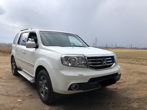 Honda Pilot II · Рестайлинг, 7 мест, 2012 г.