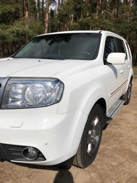 Honda Pilot II · Рестайлинг, 7 мест, 2012 г.