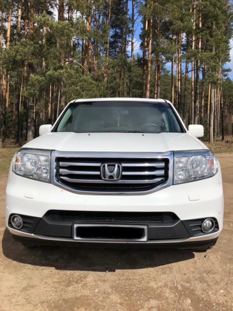 Honda Pilot II · Рестайлинг, 7 мест, 2012 г.