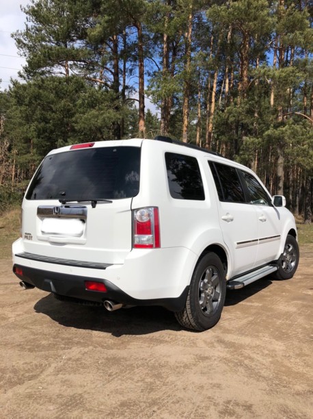 Honda Pilot II · Рестайлинг, 7 мест, 2012 г.
