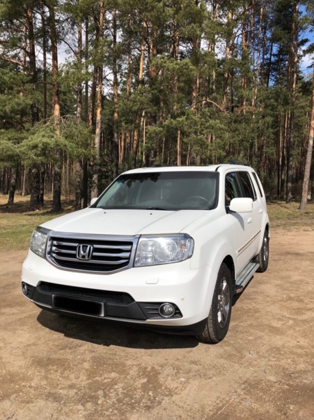Honda Pilot II · Рестайлинг, 7 мест, 2012 г.