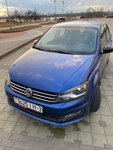 Volkswagen Polo Sedan I · Рестайлинг, 2017 г.