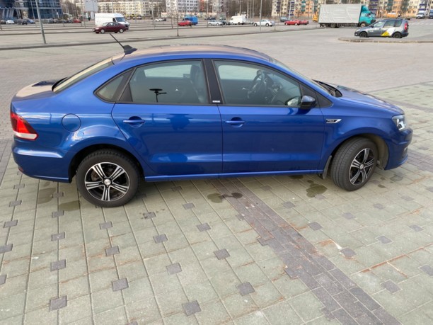 Volkswagen Polo Sedan I · Рестайлинг, 2017 г.