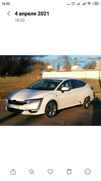 Honda Clarity, 2018 г.