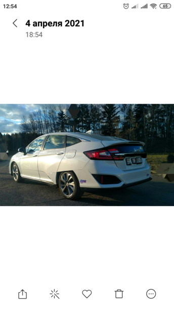 Honda Clarity, 2018 г.