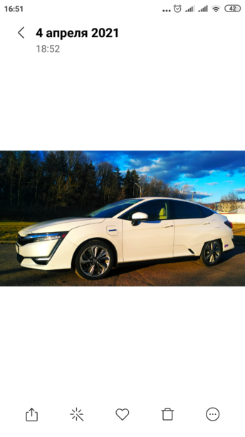 Honda Clarity, 2018 г.