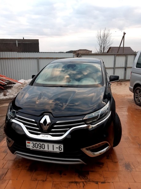 Renault Espace V, 5 мест, 2017 г.