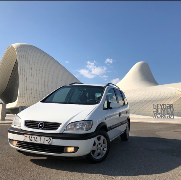 Opel Zafira A, 7 мест, 2001 г.