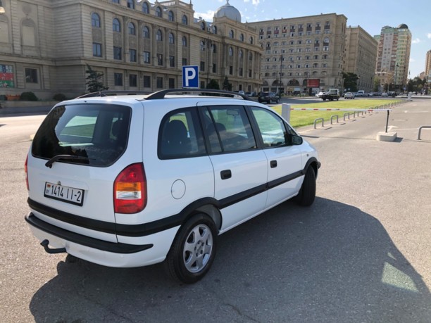Opel Zafira A, 7 мест, 2001 г.