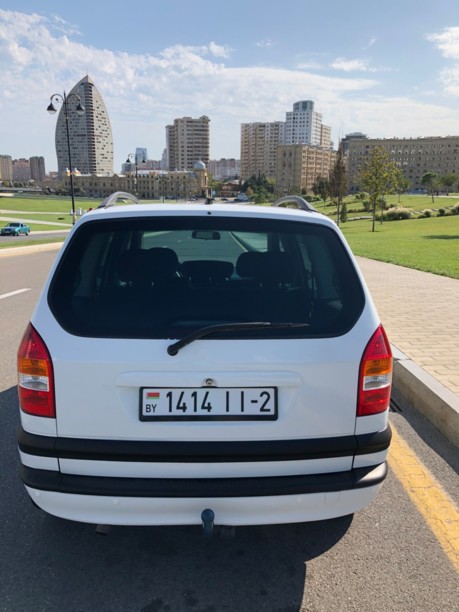 Opel Zafira A, 7 мест, 2001 г.